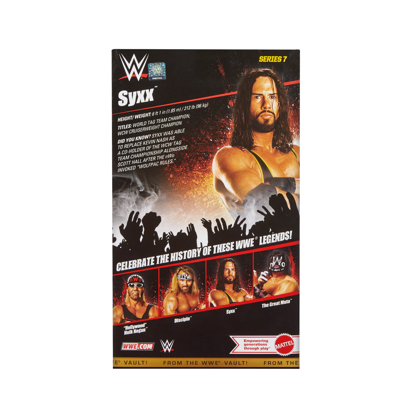 2025 WWE Mattel Elite Collection From the Vault Series 7 Syxx [Chase]