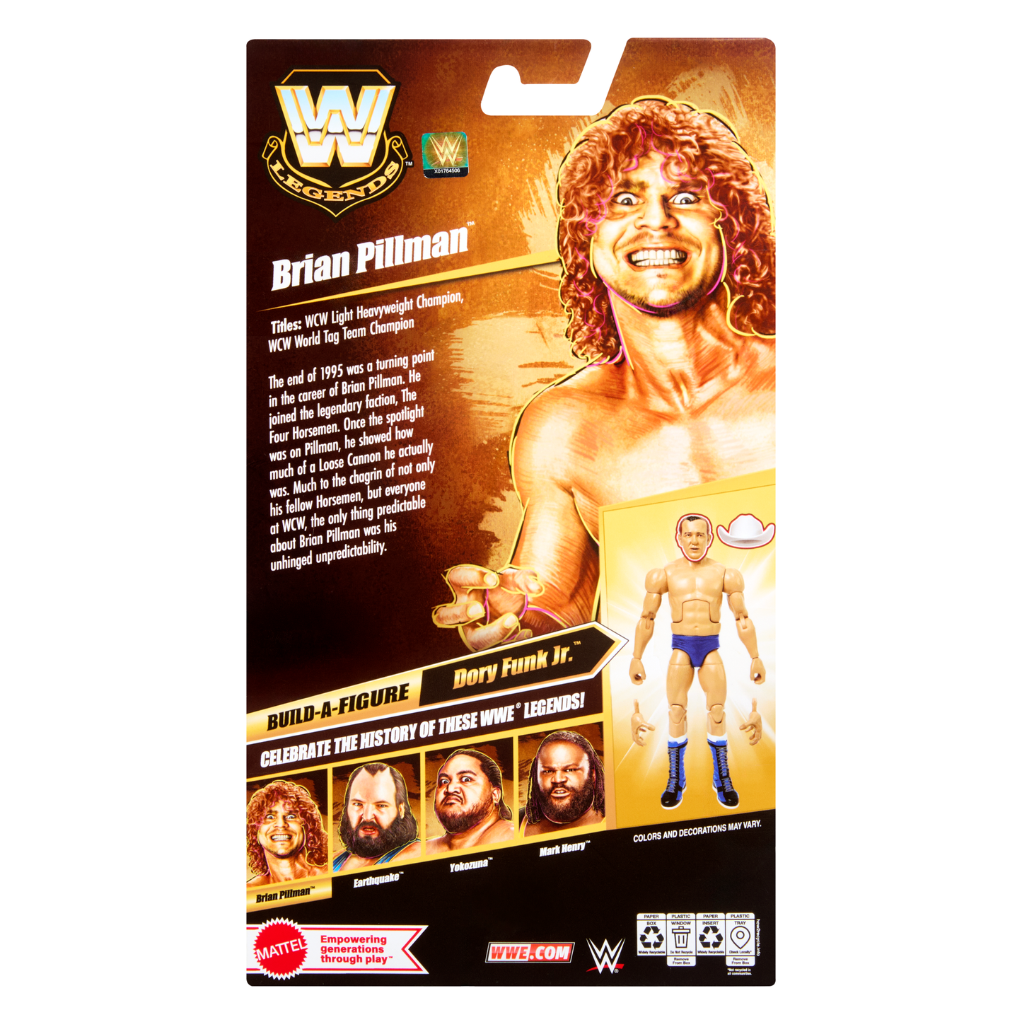 2026 WWE Mattel Elite Collection Legends Series 32 Brian Pillman