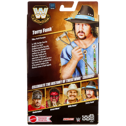 2025 WWE Mattel Elite Collection Legends Series 27 Terry Funk