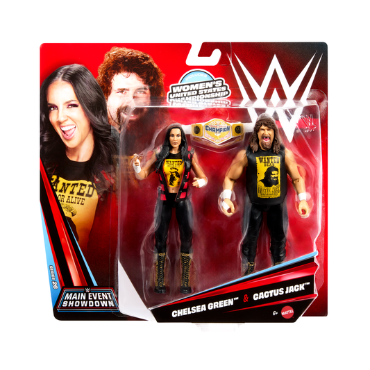2026 WWE Mattel Main Event Showdown Series 26 Chelsea Green & Cactus Jack