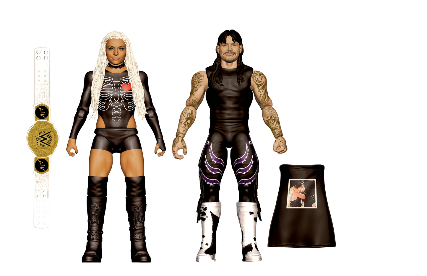 2026 WWE Mattel Main Event Showdown Series 25 Liv Morgan & "Dirty" Dominik Mysterio