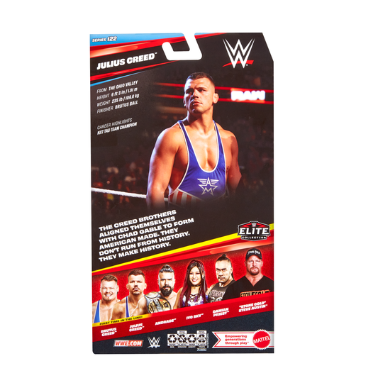 2025 WWE Mattel Elite Collection Series 122 Julius Creed