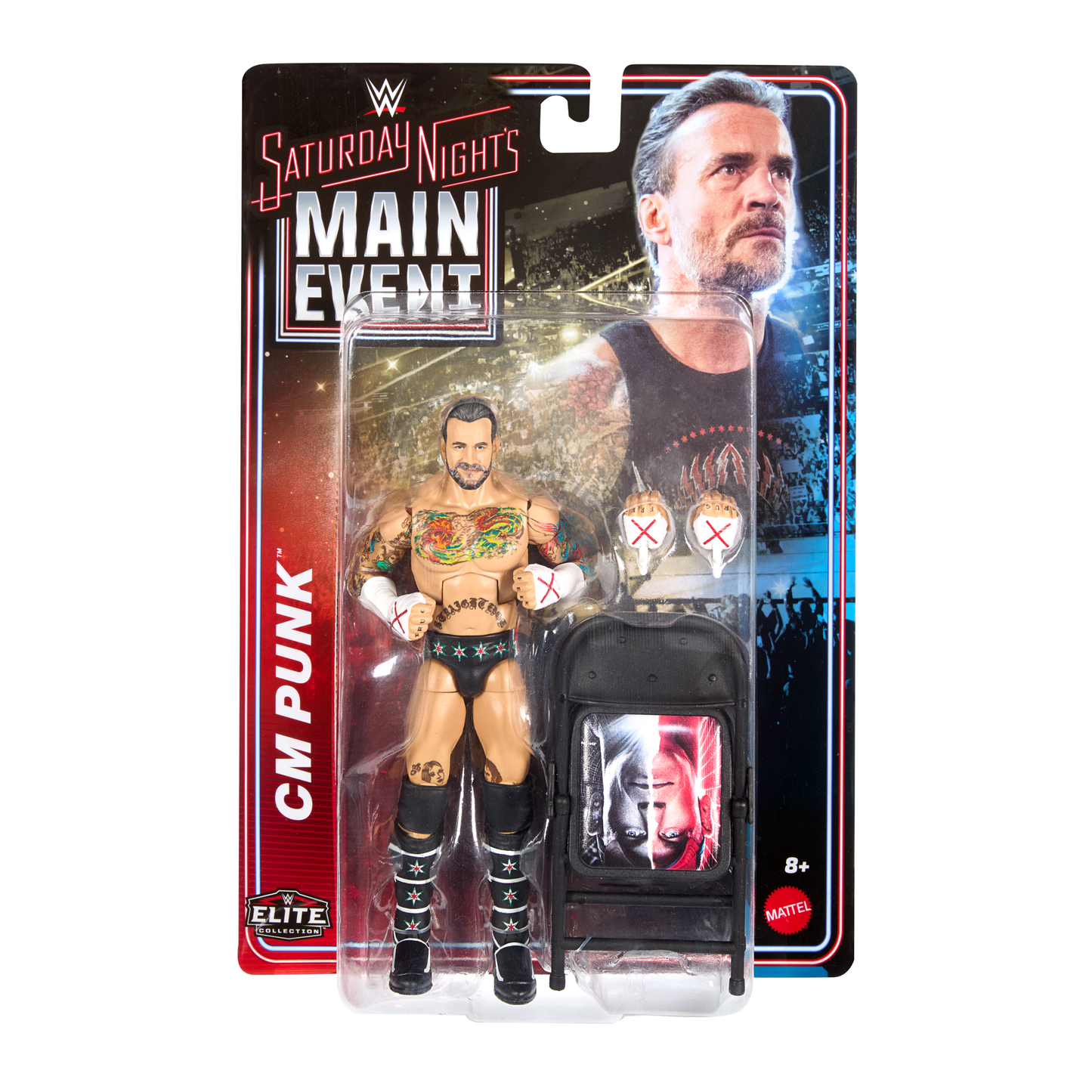 2026 WWE Mattel Elite Collection Saturday Night's Main Event Series 1 CM Punk [Exclusive]