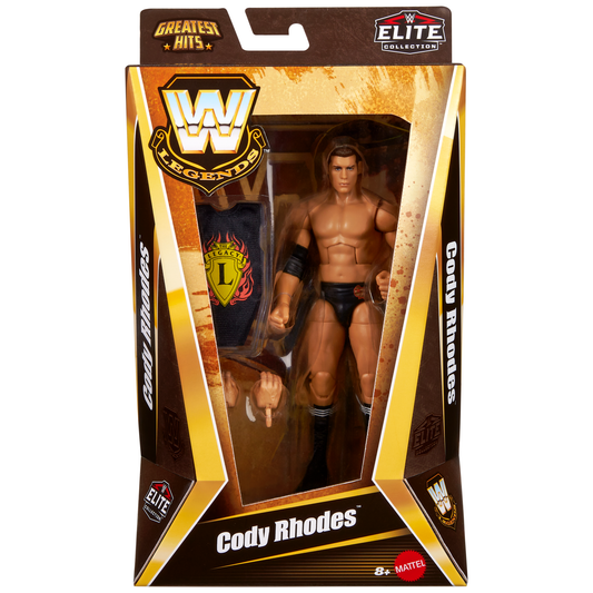 2025 WWE Mattel Elite Collection Legends Greatest Hits Series 3 Cody Rhodes