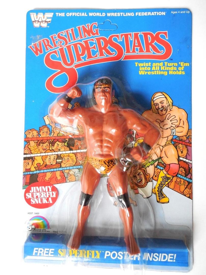 1985 WWF LJN Wrestling Superstars Series 1 Jimmy "Superfly" Snuka