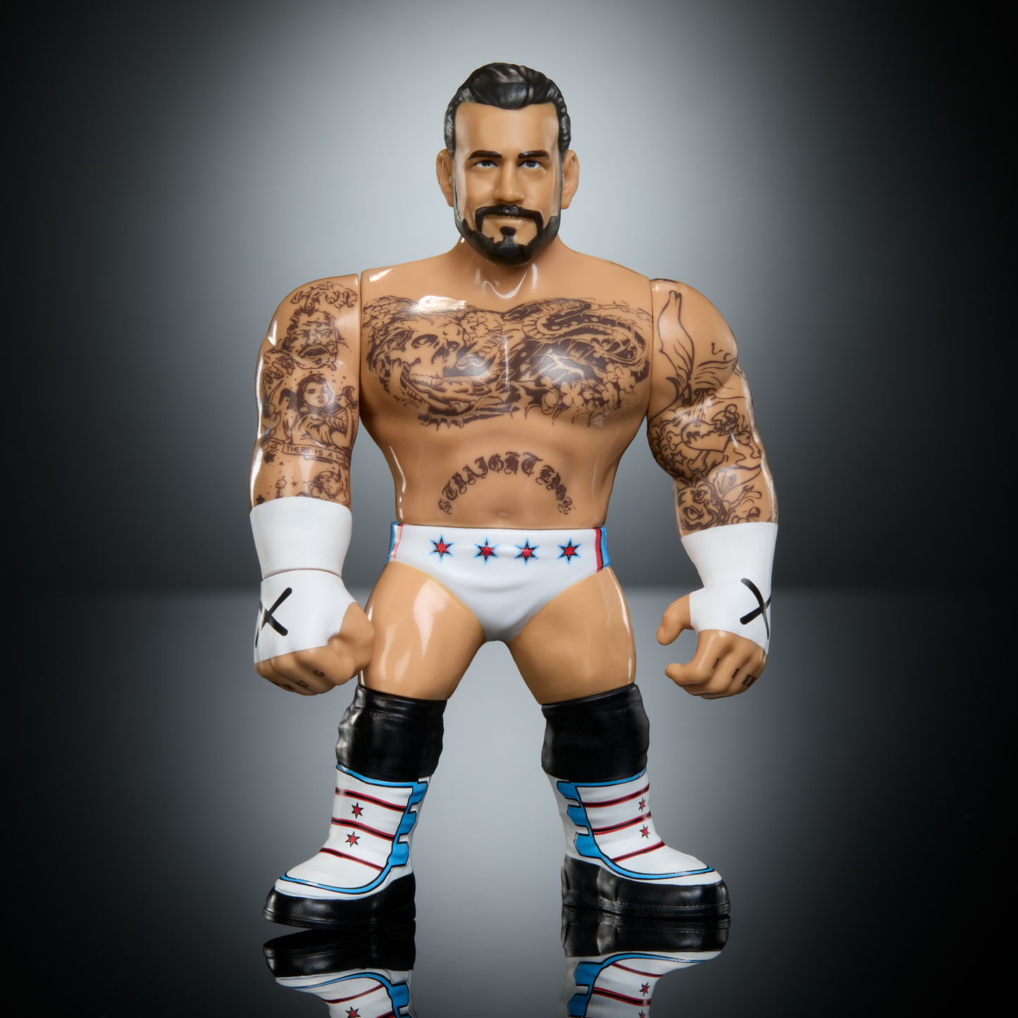 2025 WWE Mattel Ringside Exclusive Retro Series 1 CM Punk