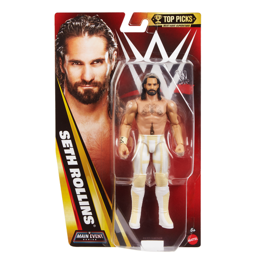 2026 WWE Mattel Main Event Series Top Picks Seth Rollins
