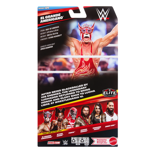 2026 WWE Mattel Elite Collection Series 126 El Grande Americano