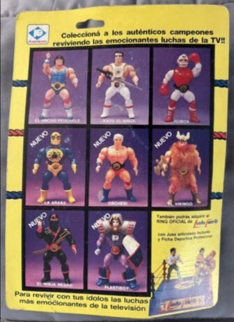 1988 Plastirama Lucha Fuerte Enrique Orchessi