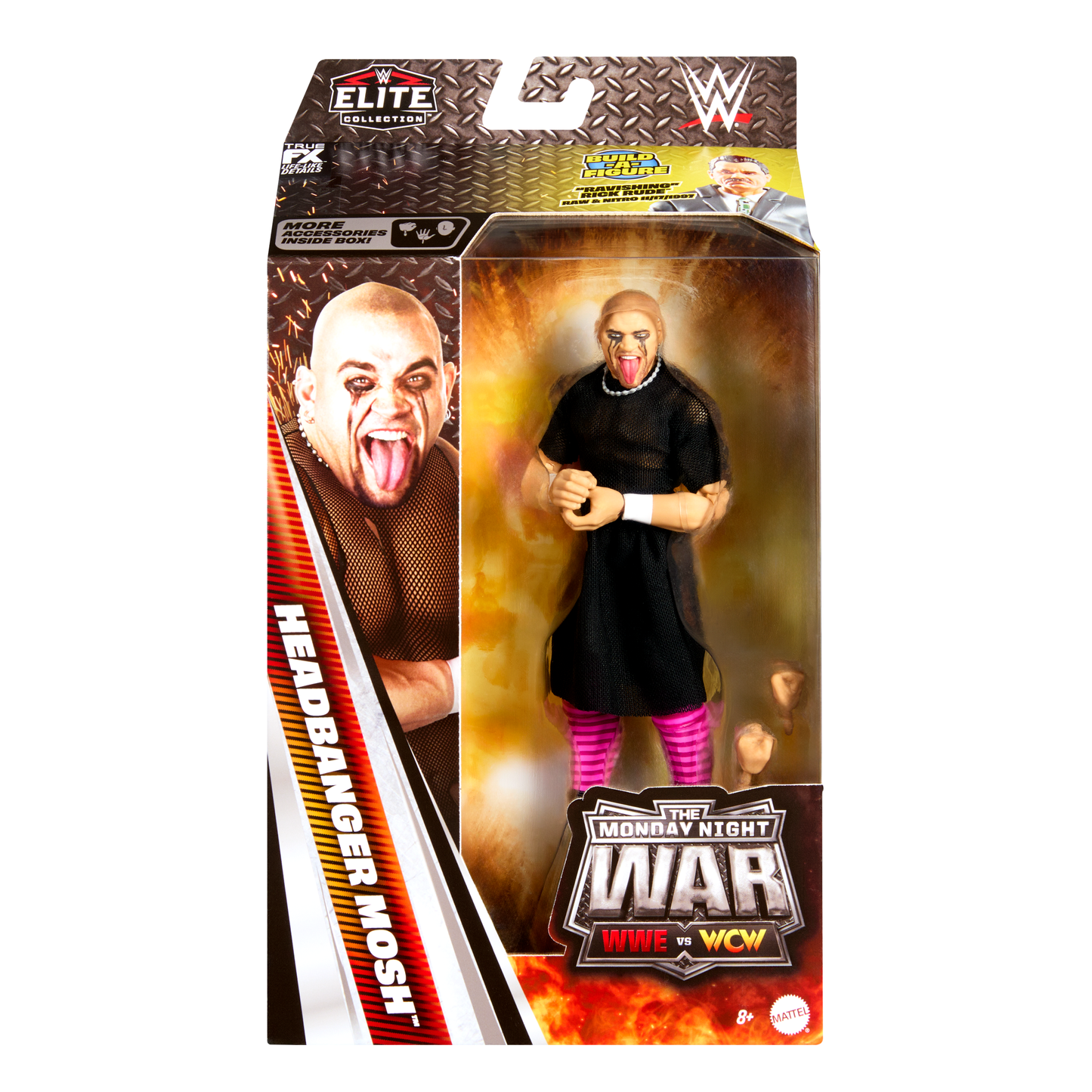2026 WWE Mattel Elite Collection Monday Night War Series 11 Headbanger Mosh