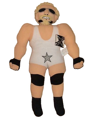 1999 WCW Interior Consumer Products 3" Scott Steiner Cuddle Pillow