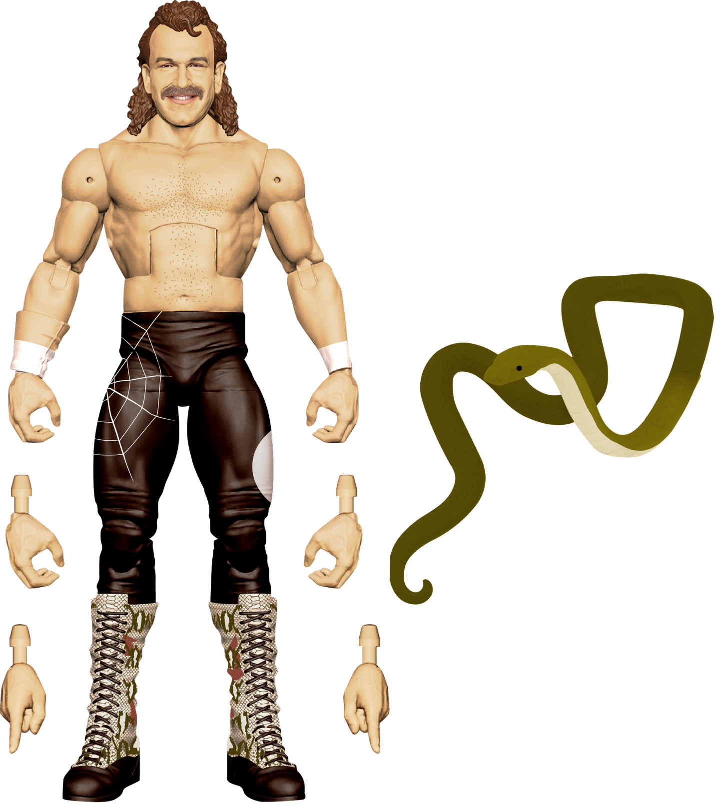 2025 WWE Mattel Elite Collection WrestleMania 42 Jake "The Snake" Roberts