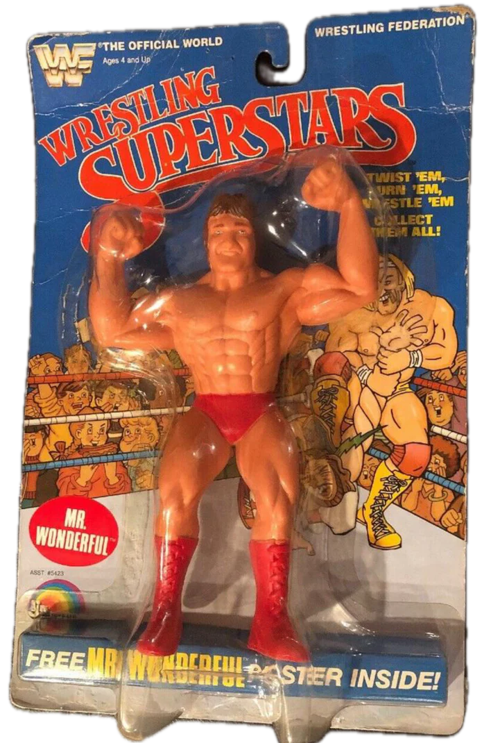 1986 WWF LJN Wrestling Superstars Series 2 Mr. Wonderful