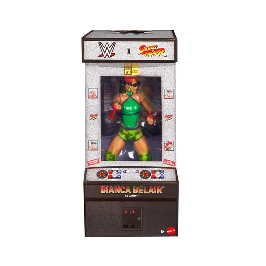 2026 WWE x Street Fighter Elite Collection Series 2 Bianca Belair as Cammy [Exclusive]