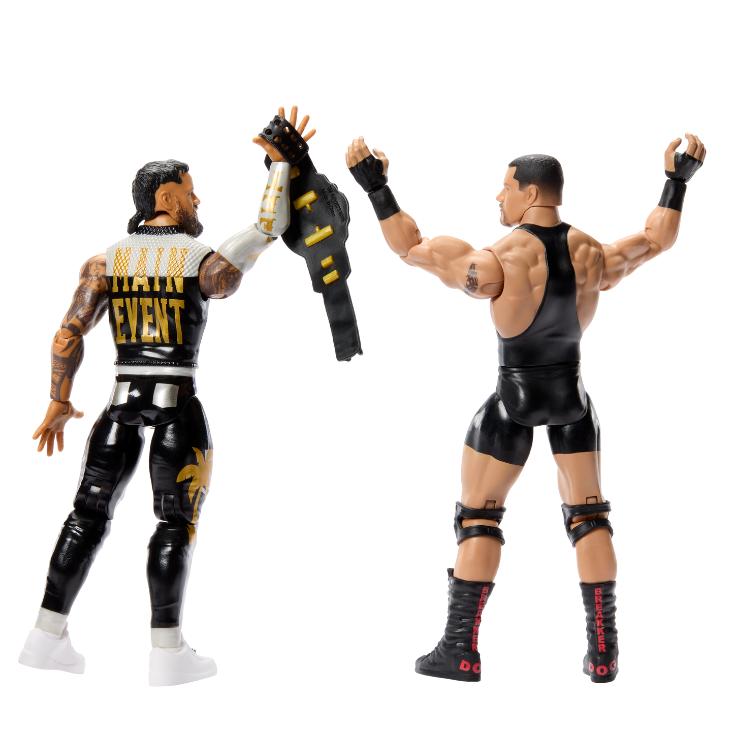 2026 WWE Mattel Main Event Showdown Series 25 Jey Uso vs. Bron Breakker