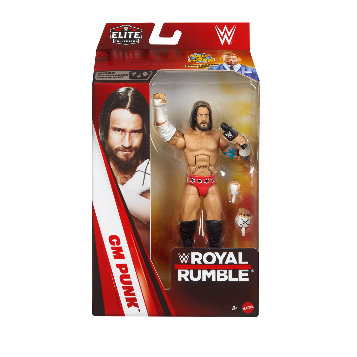 2025 WWE Mattel Elite Collection Royal Rumble Series 7 CM Punk