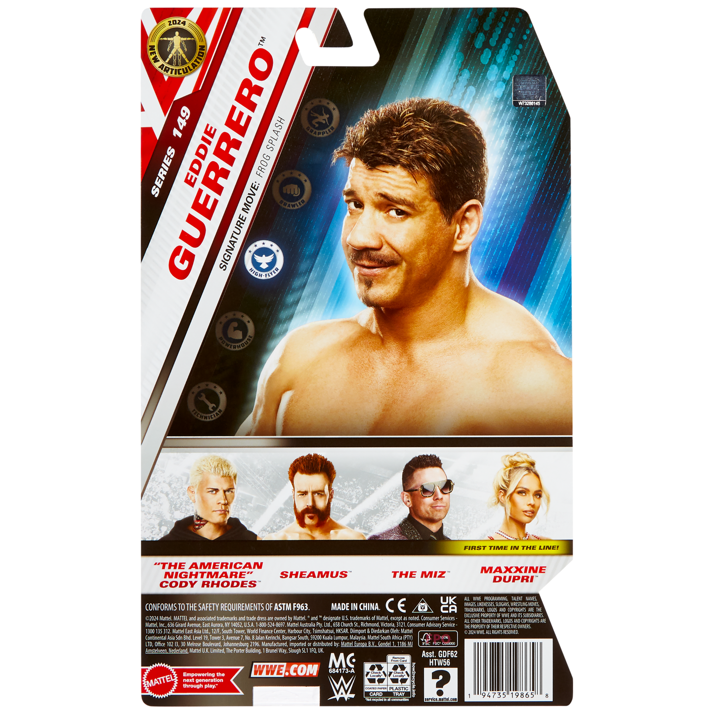 2024 WWE Mattel Main Event Series 149 Eddie Guerrero