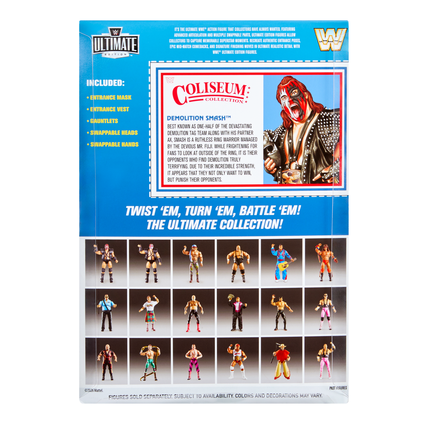 2026 WWE Mattel Ultimate Edition Coliseum Collection Series 9 2-Pack [Exclusive]