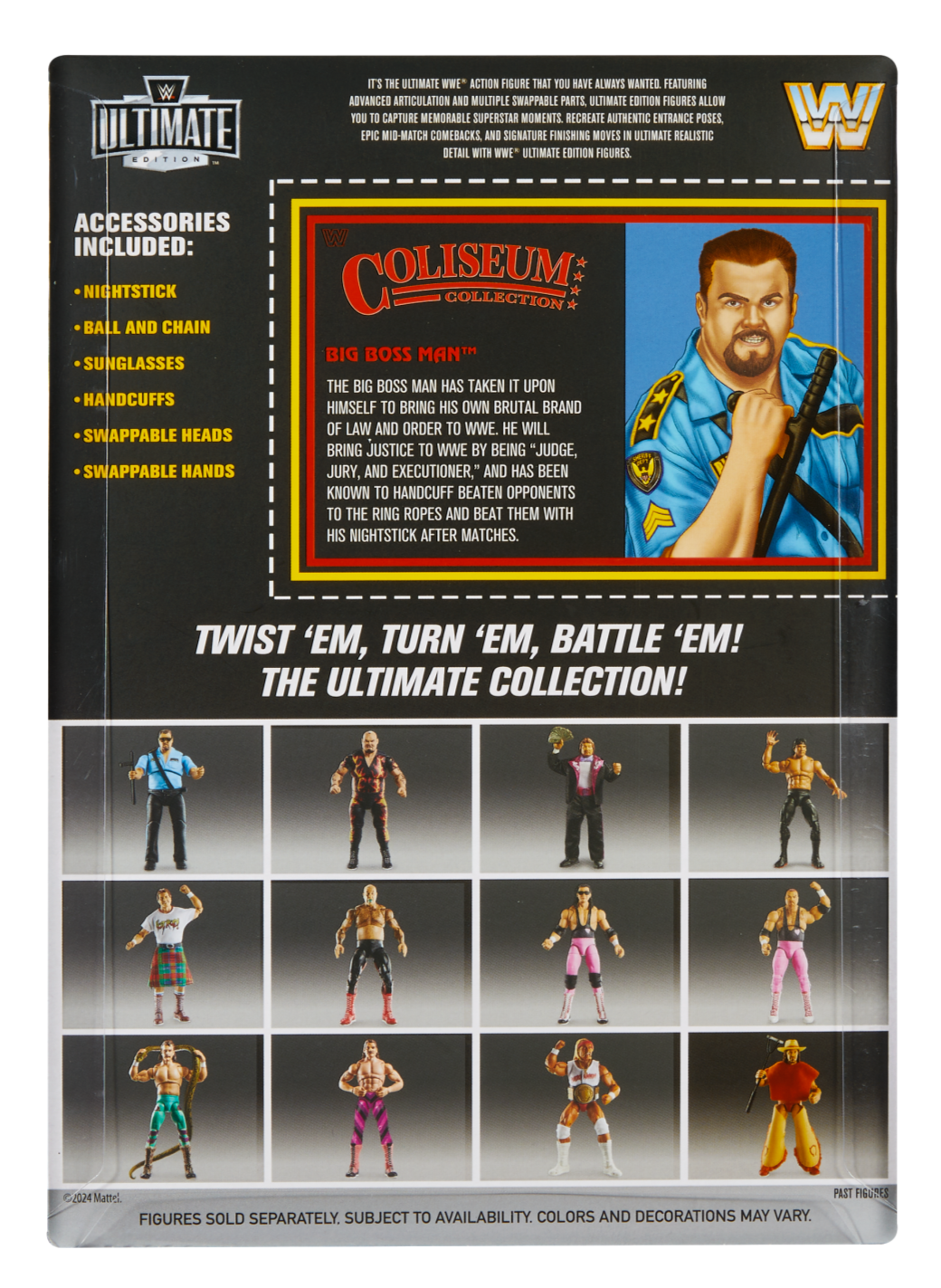 2025 WWE Mattel Ultimate Edition Coliseum Collection Series 6 Big Boss Man [Chase]