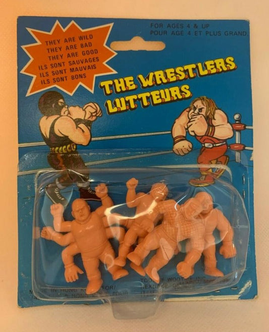 Tootsie Wootsie Toys The Wrestlers Lutteurs Bootleg/Knockoff M.U.S.C.L.E.