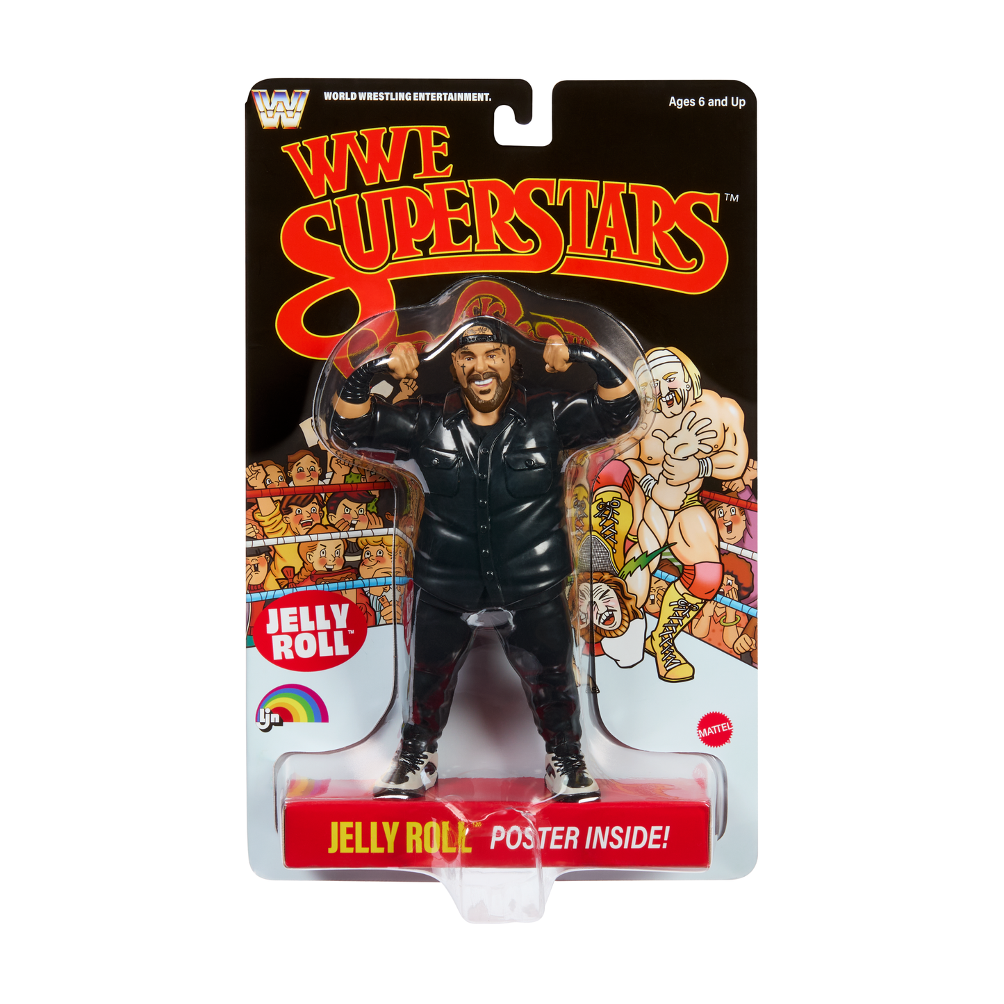 2026 Mattel LJN WWE Superstars Series 3 Jelly Roll [Exclusive, Chase]