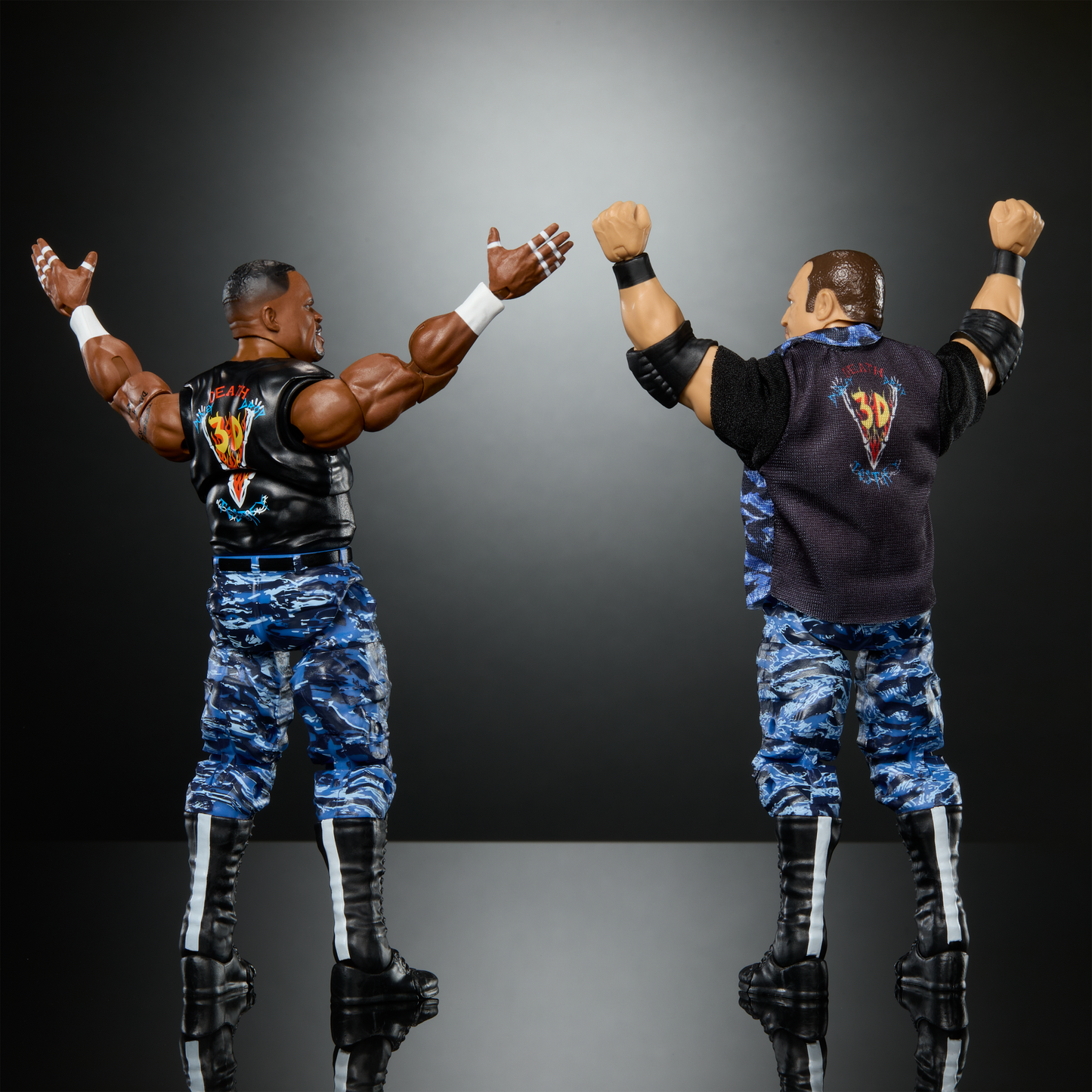 2025 WWE Mattel Ultimate Edition Tag Team Dudleys: Bubba Ray & D-Von Dudley [Exclusive]
