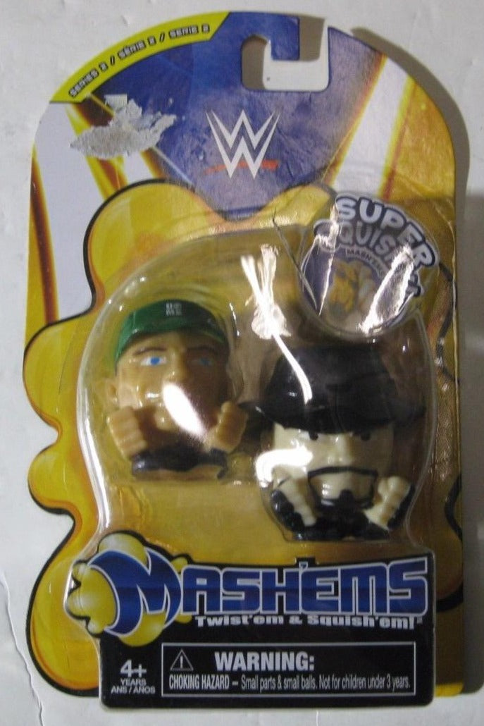 2014 WWE Tech 4 Kids Mash'ems Series 2 2-Pack: John Cena & Undertaker