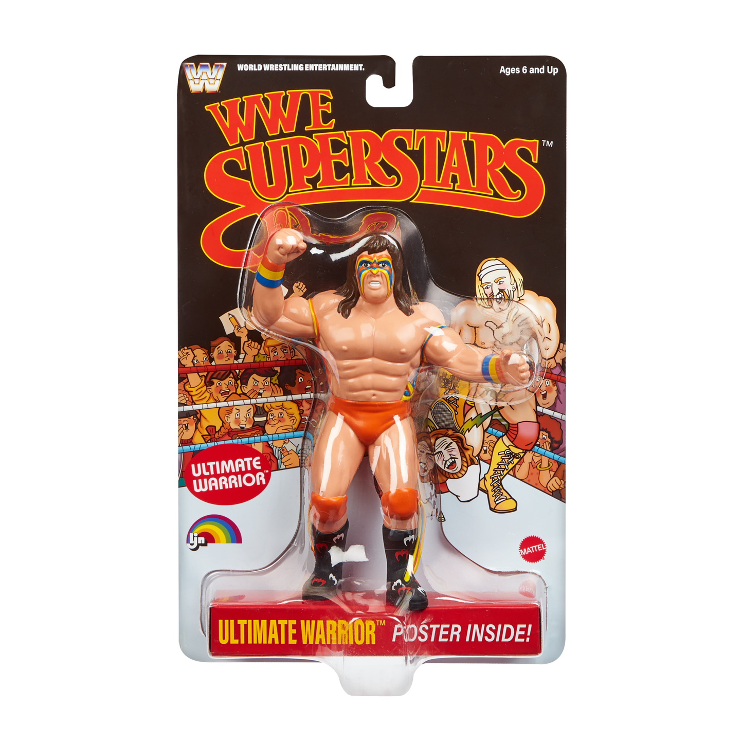 2026 Mattel LJN WWE Superstars Series 2 Ultimate Warrior [Exclusive, Chase]