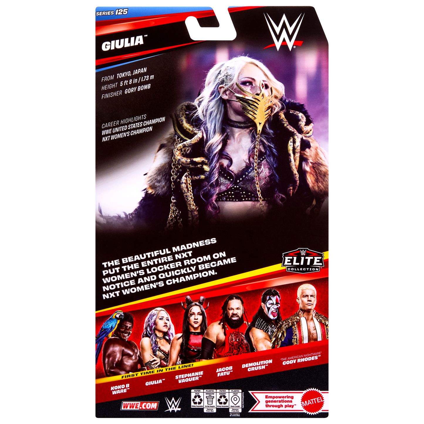 2026 WWE Mattel Elite Collection Series 125 Giulia