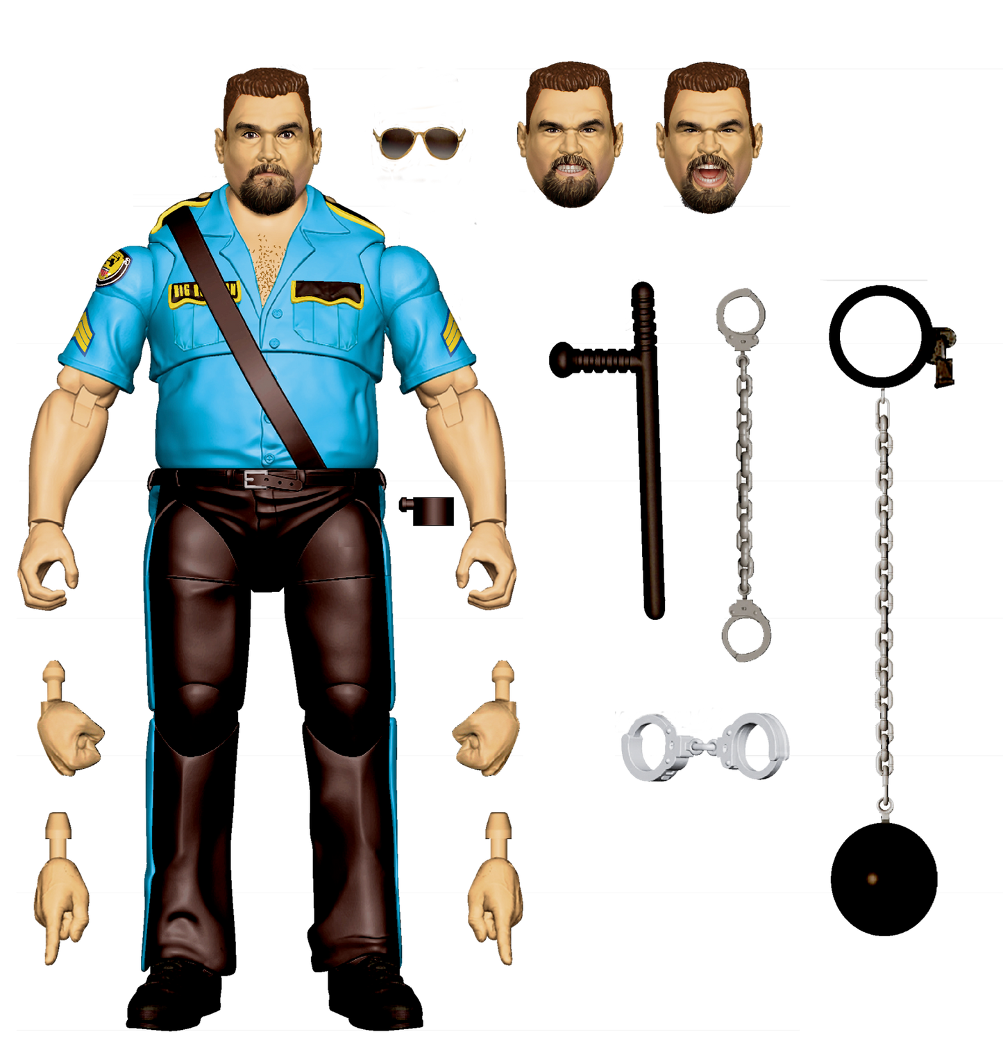 2025 WWE Mattel Ultimate Edition Coliseum Collection Series 6 Big Boss Man