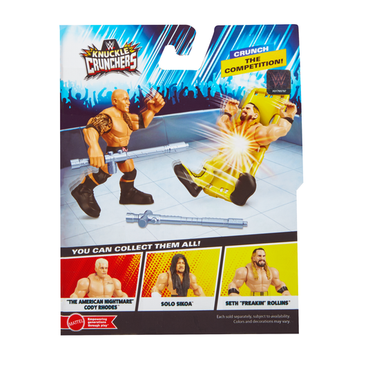 2026 WWE Mattel Knuckle Crunchers Series 8 The Rock