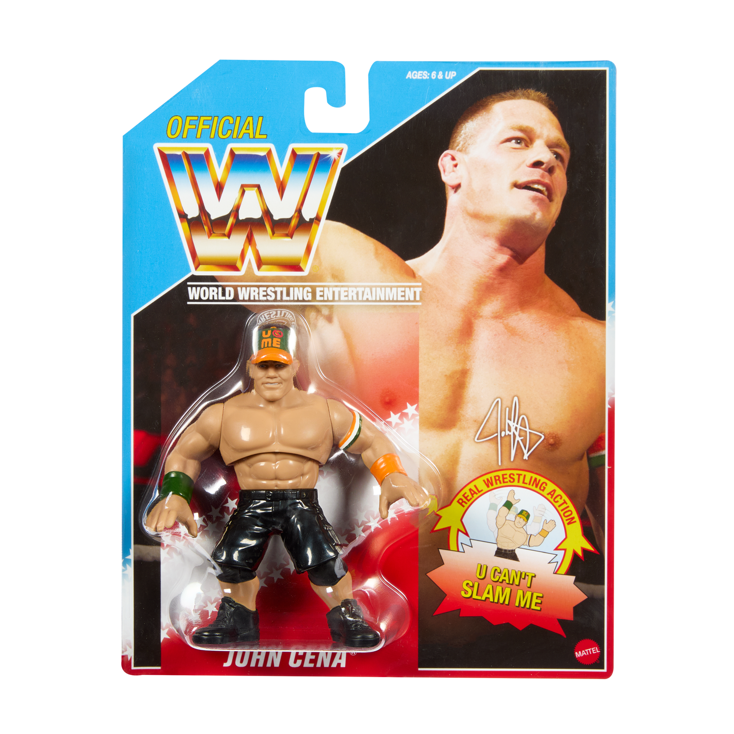 2026 WWE Mattel Ringside Exclusive Retro Greatest Hits Series 1 John Cena