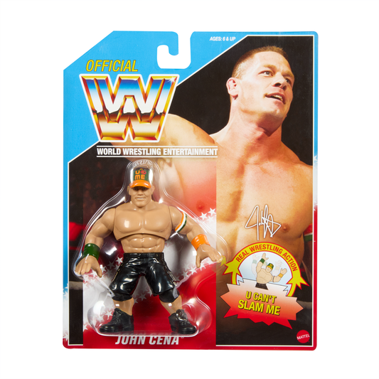 2026 WWE Mattel Ringside Exclusive Retro Greatest Hits Series 1 John Cena
