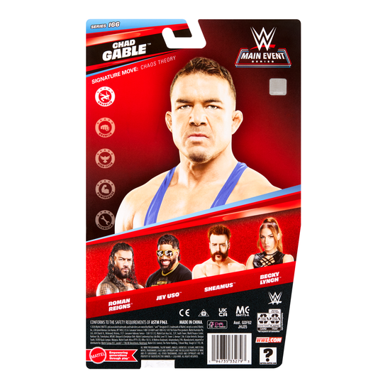 2026 WWE Mattel Main Event Series 166 Chad Gable