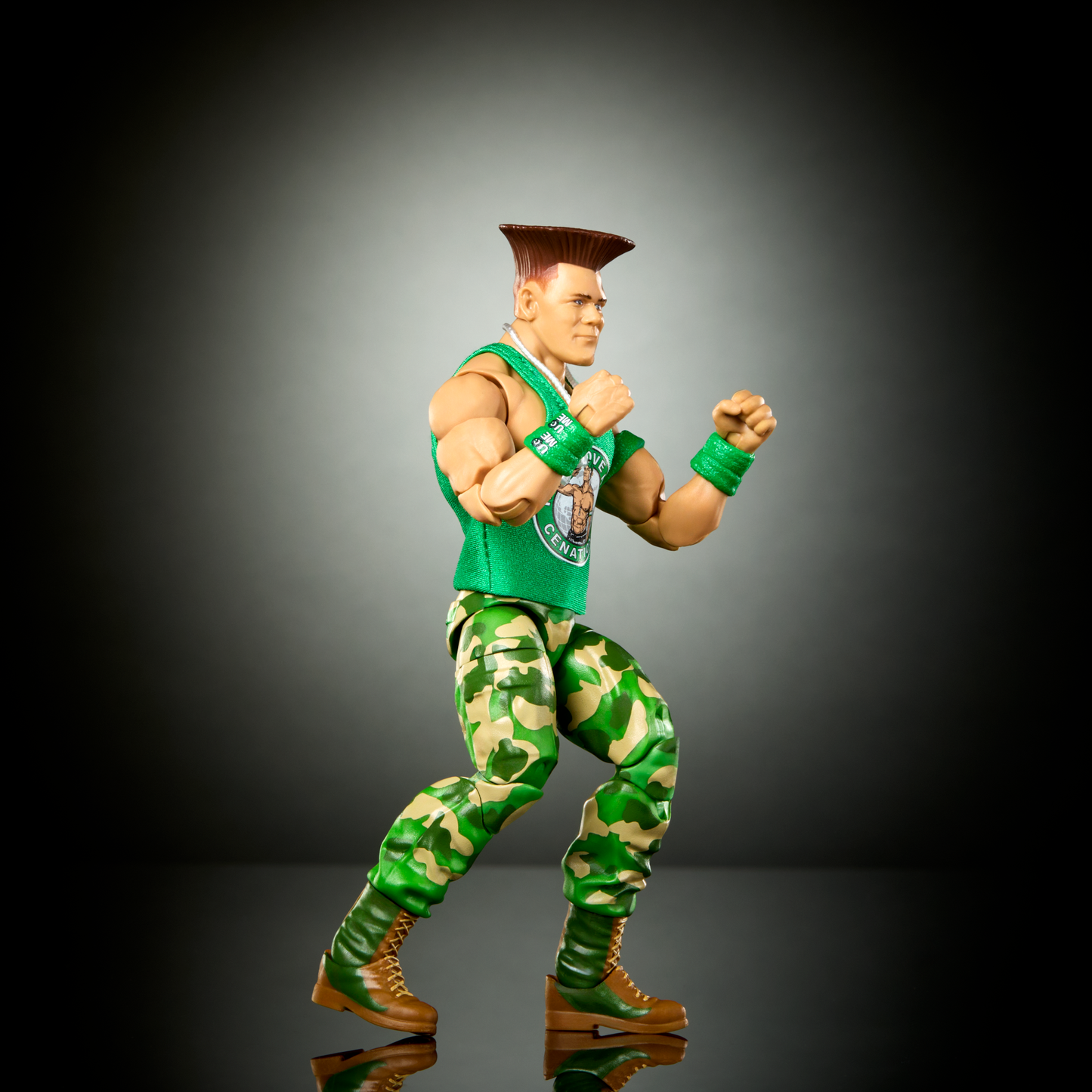 2026 WWE x Street Fighter Elite Collection Series 2 John Cena as Guile [Exclusive]