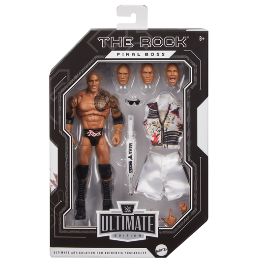 2026 WWE Mattel Ultimate Edition Pay Per View Series 1 "Final Boss" The Rock [Exclusive]