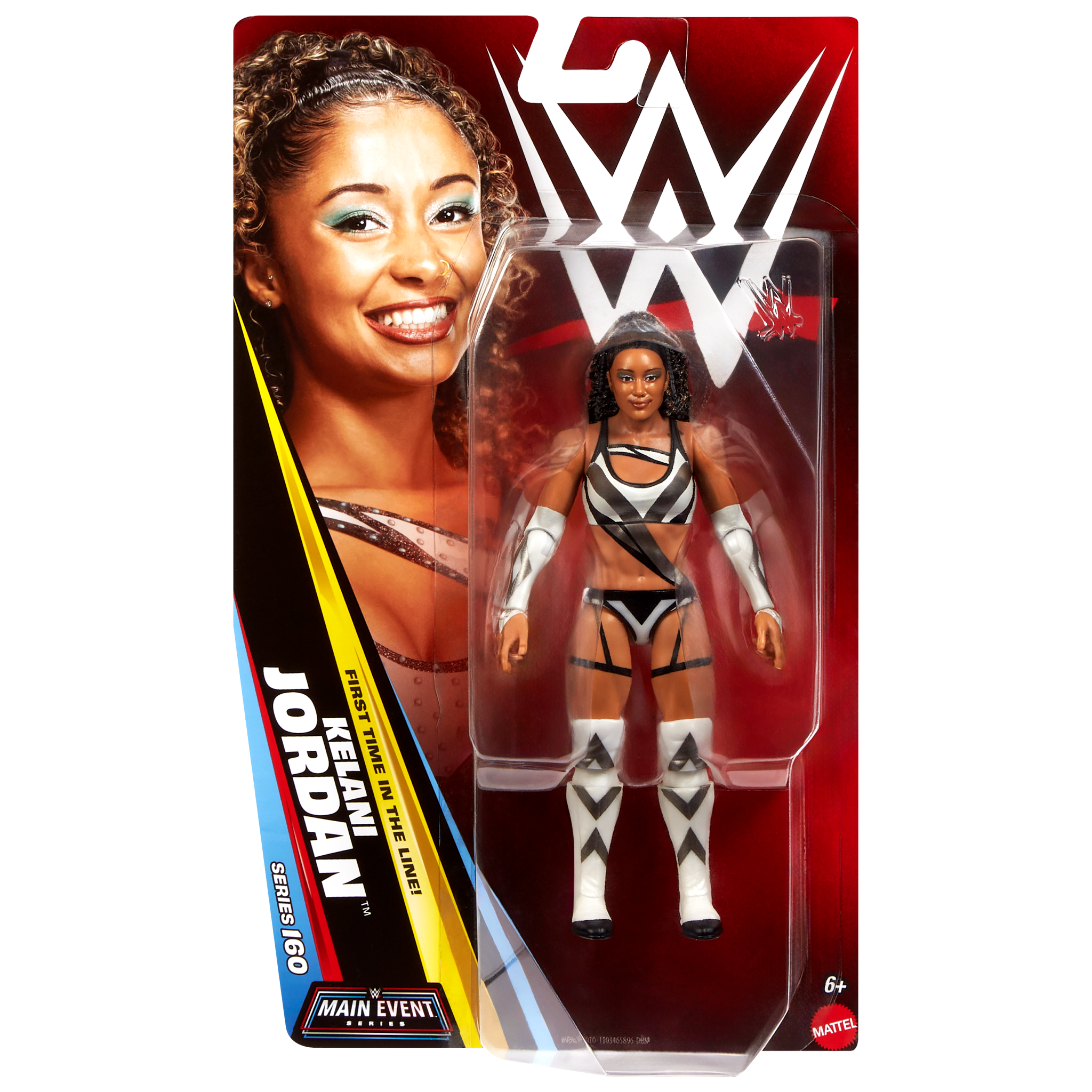 2025 WWE Mattel Main Event Series 160 Kelani Jordan – Wrestling