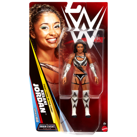 2025 WWE Mattel Main Event Series 160 Kelani Jordan