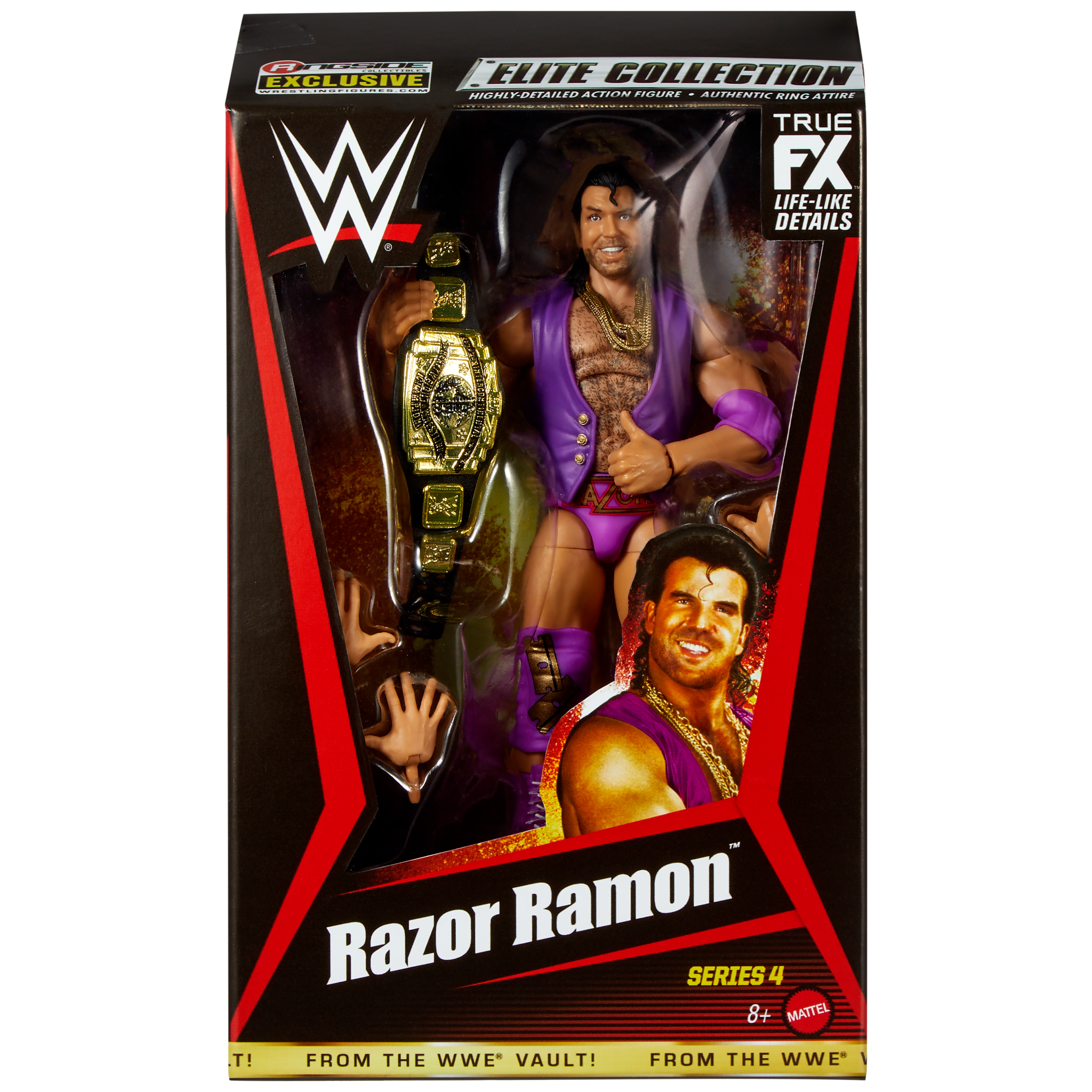 2024 WWE Mattel Elite Collection From the Vault Series 4 Razor Ramon ...