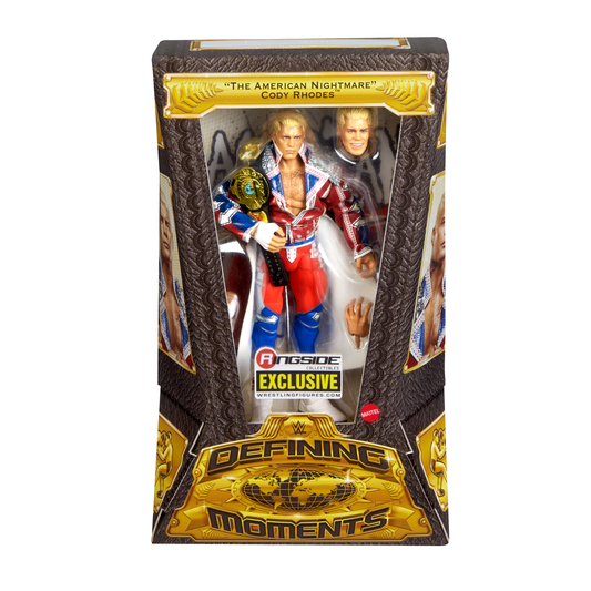 2026 WWE Mattel Elite Collection Ringside Exclusive Defining Moments "The American Nightmare" Cody Rhodes