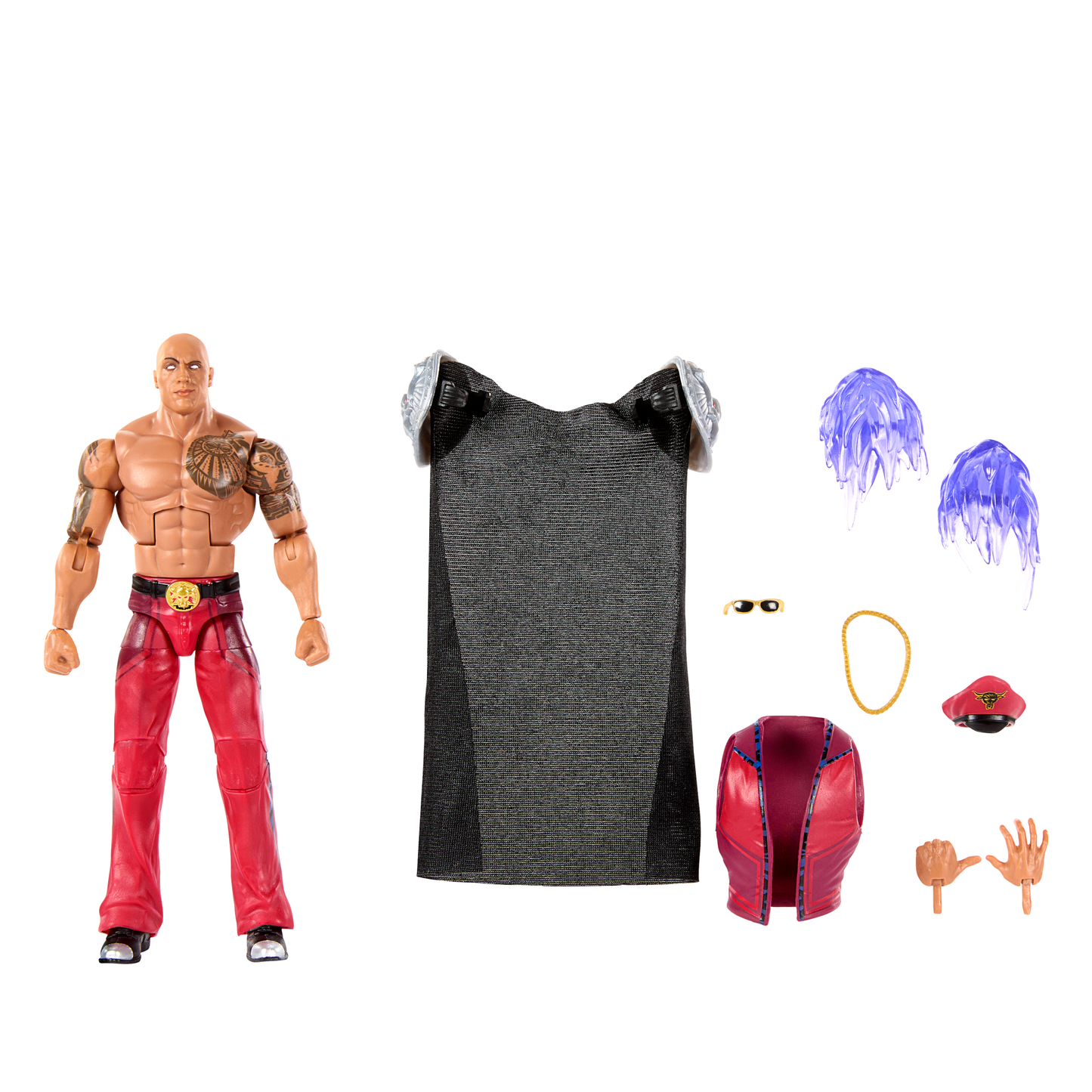 2026 WWE x Street Fighter Elite Collection Series 1 "Final Boss" The Rock as M. Bison [Exclusive]