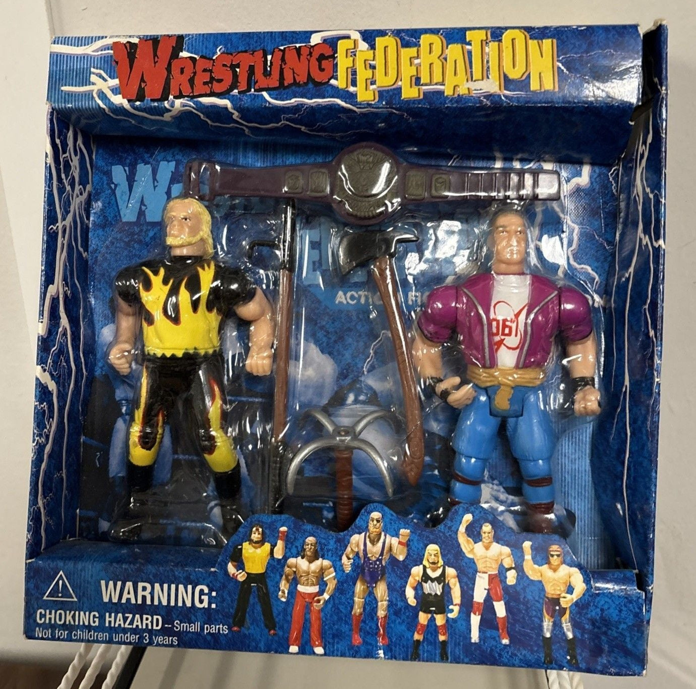 Wrestling Federation Bootleg/Knockoff Wrestler 2-Pack
