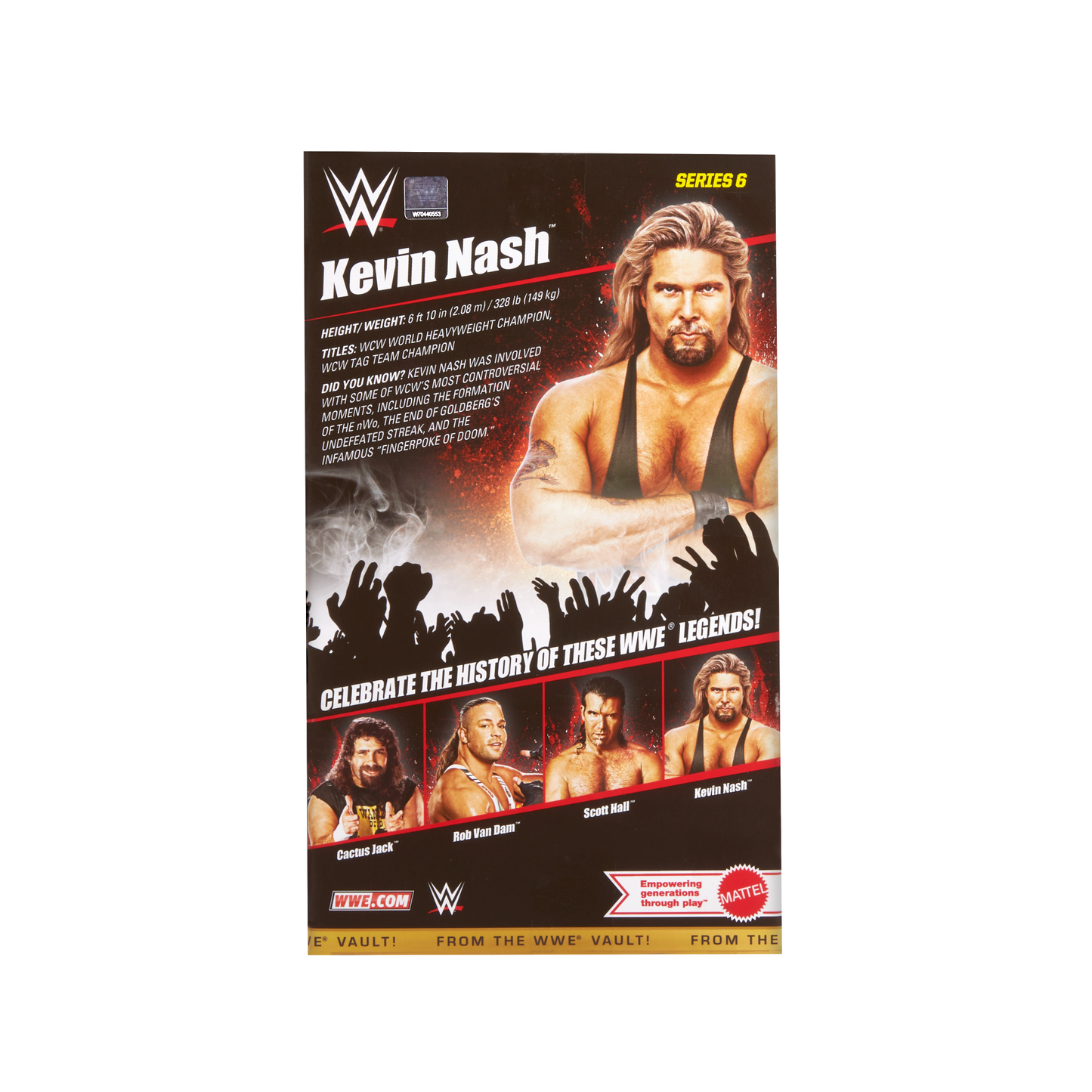 2025 WWE Mattel Elite Collection From the Vault Series 6 Kevin Nash [Exclusive]