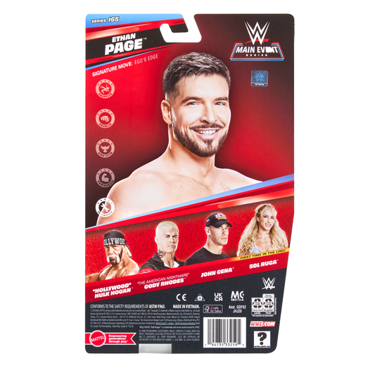 2026 WWE Mattel Main Event Series 165 Ethan Page