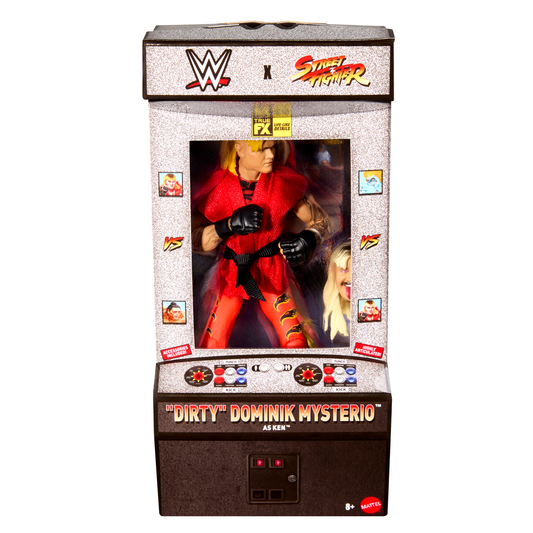 2026 WWE x Street Fighter Elite Collection Series 3 "Dirty" Dominik Mysterio as Ken