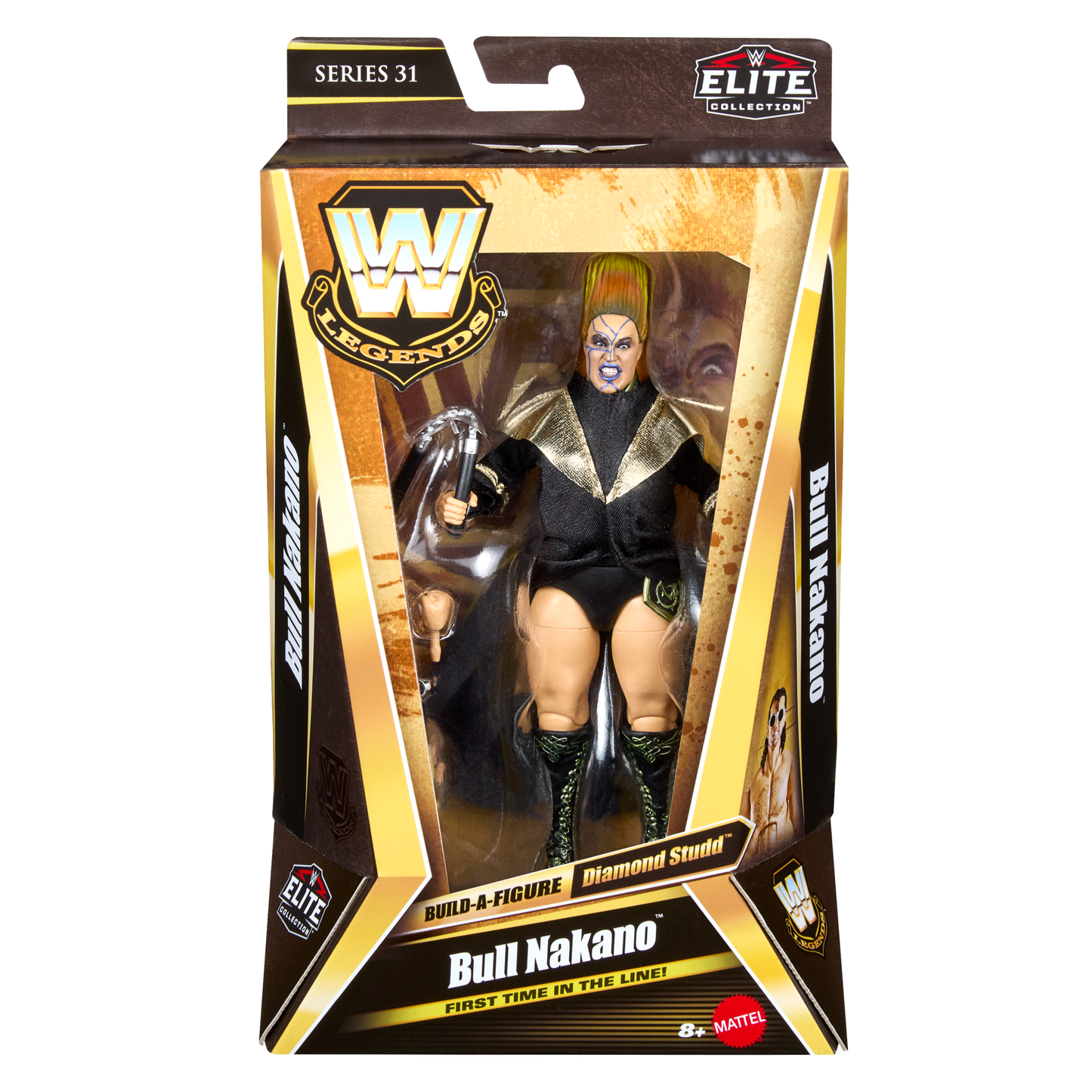 2026 WWE Mattel Elite Collection Legends Series 31 Bull Nakano 2026 WWE Mattel Elite Collection Legends Series 31 Bull Nakano