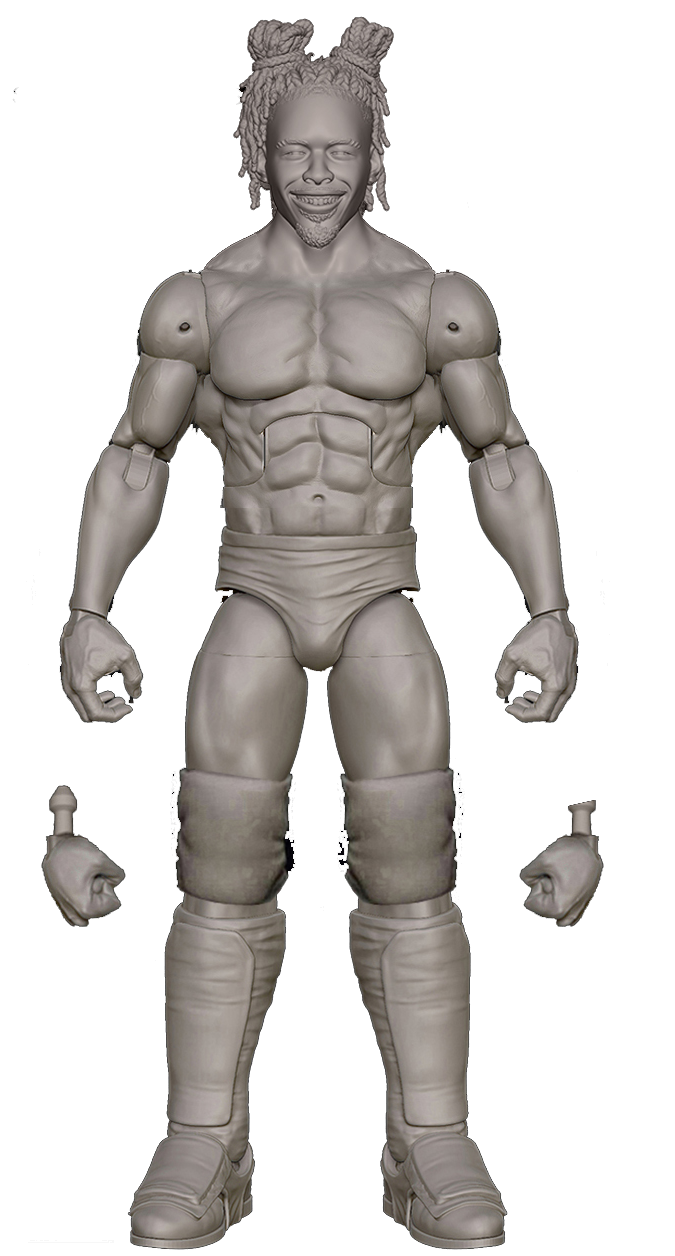 WWE Mattel Elite Collection Series 126 Je'Von Evans