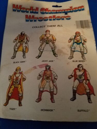 1985 Soma World Champion Wrestlers Blue Berry