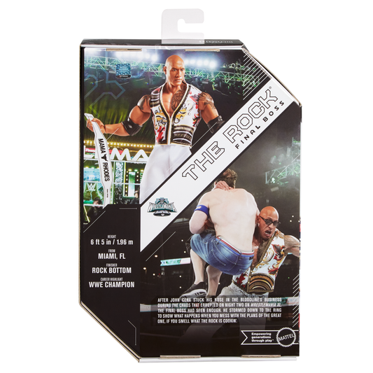 2026 WWE Mattel Ultimate Edition Pay Per View Series 1 "Final Boss" The Rock [Exclusive]