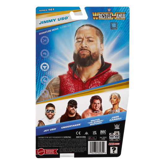 2025 WWE Mattel Main Event Series 161 Jimmy Uso